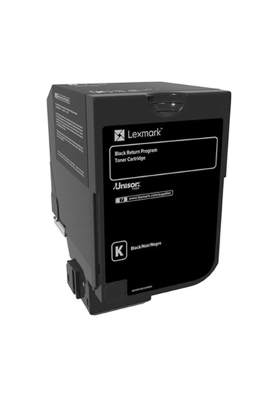 Lexmark 74C5Hk0 Siyah Toner (12.000 Sayfa )