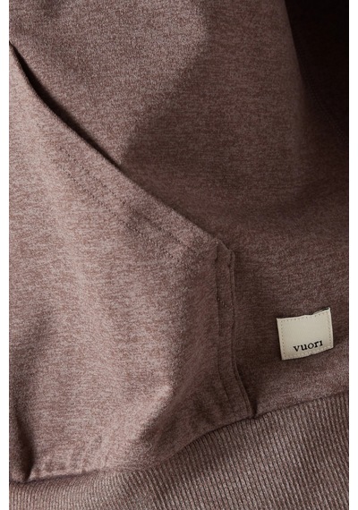 Vuori Halo Modern Hoodie, Dreamknit Rahat Ve Şık Günlük Sweatshirt Kahverengi