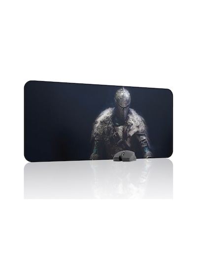 Dark Souls Kaymaz Dikişli Kauçuk Oyuncu Mousepad V2 - 90x40 Xxl Gaming Mouse Pad Fare Altlığı