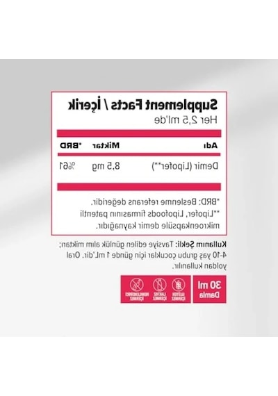 Günlük Kullanıma Uygun Vitamin Takviyesi 30ml