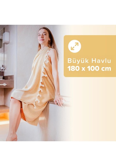 2'li Paket -%100 Pamuk Peştamal 100x180 Cm, Havuz Ve Plaj Havlusu, Spor Havlusu, Hızlı Kurur Ve Koku Yapmaz, Emici