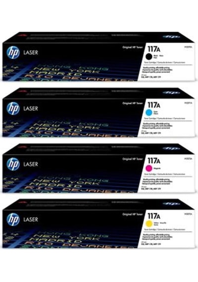 Hp 117a 4 Renk Toner