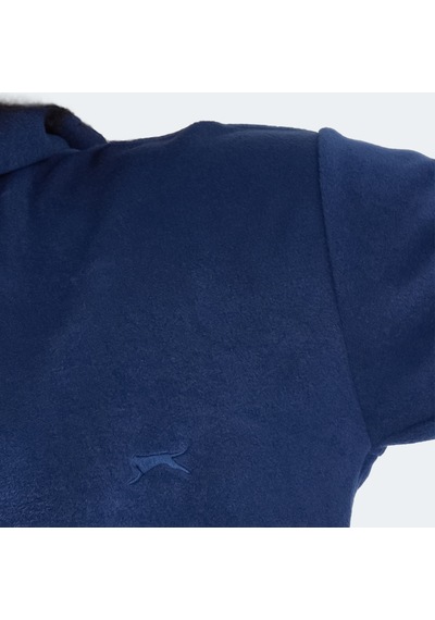 Slazenger SASSA IN Kadın Kapüşonlu Cepli Indigo Polar