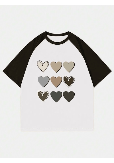 Startmore Love Yourself Garalio Baskılı T-shirt Beyaz