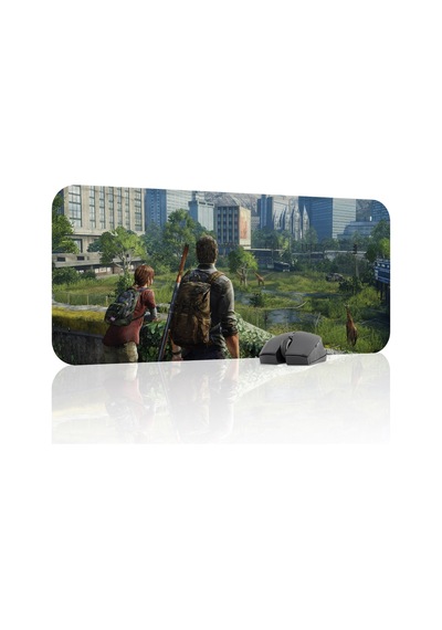 The Last Of Us Kaymaz Dikişli Kauçuk Oyuncu Mousepad V5 - 70x30 Xl Gaming Mouse Pad Fare Altlığı