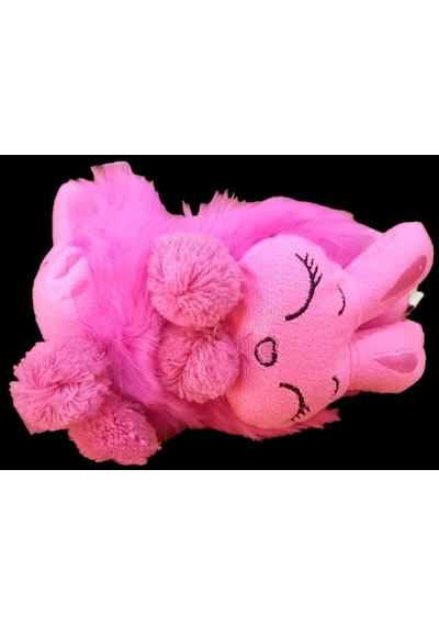 Salar Ticaret Kız Çocuk Peluş Kulaklık Fuşya