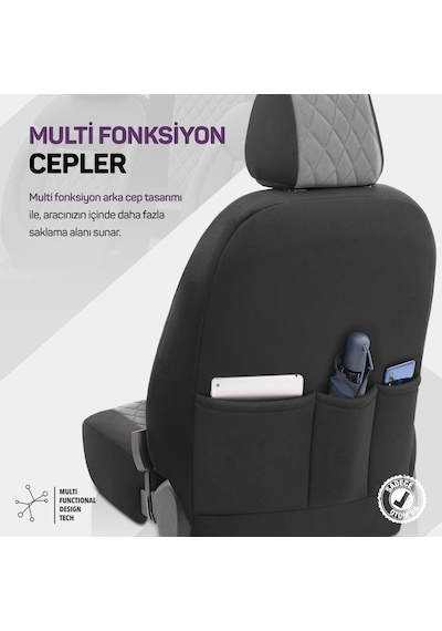 Otom Comfortline Vip Design Oto Koltuk Kılıfı 550066789