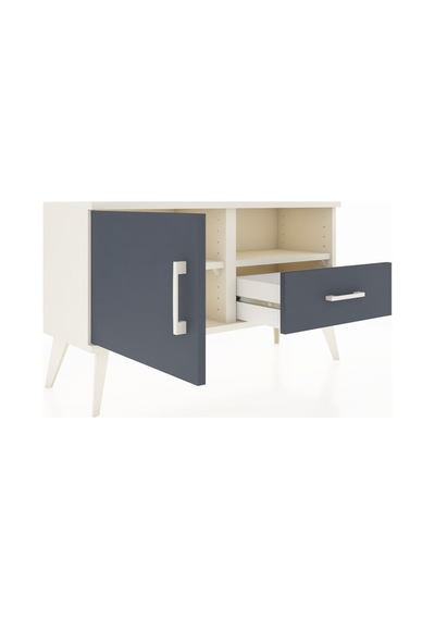 Arges Şifonyer 2 Raflı Tek Çekmeceli Tek Kapaklı 88x30x48 Aytaşı-antrasit Antrasit Arges Şifonyer 2 Raflı Tek Çekmeceli Tek Kapaklı 88x30x48 Aytaşı-antrasit Antrasit