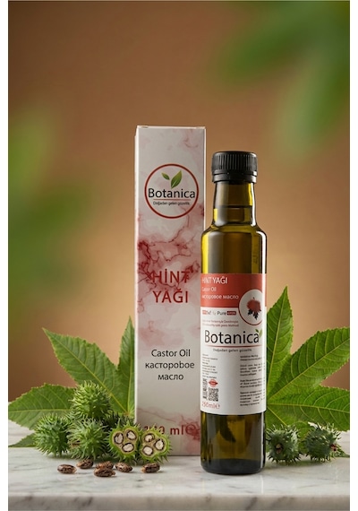Botanica %100 Saf Hint Yağı Saç Bakım Kürü Besleyici Güçlendirici Doğal Bitkisel Ekonomik Aile Boyu 250 Ml 250 ML