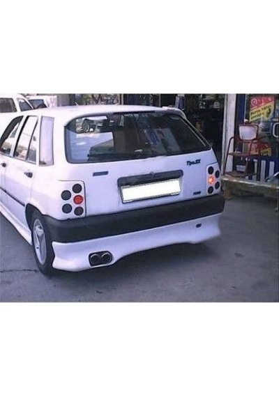 Fiat Tipo Arka Tampon Eki Geniş Model - Mat Siyah STR-90