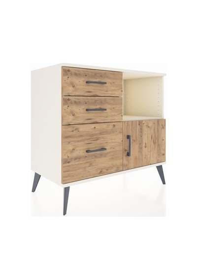 Hyperion Şifonyer Tek Raflı 3 Çekmeceli Tek Kapaklı 88x44x80 Aytaşı-çam Çam Hyperion Şifonyer Tek Raflı 3 Çekmeceli Tek Kapaklı 88x44x80 Aytaşı-çam Çam