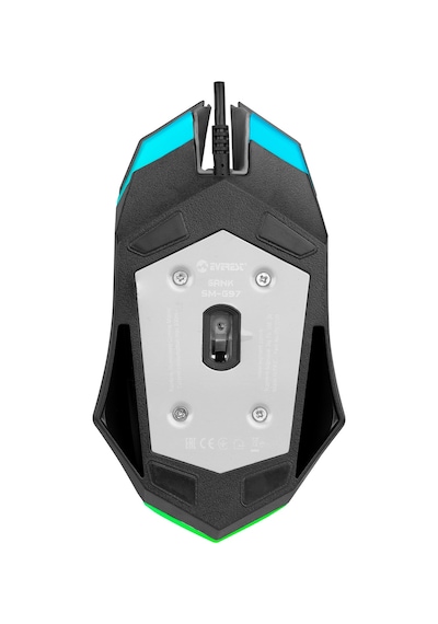 Everest SM-G97 GANK Kablolu Rainbow Aydınlatmalı Optik Oyuncu Mouse