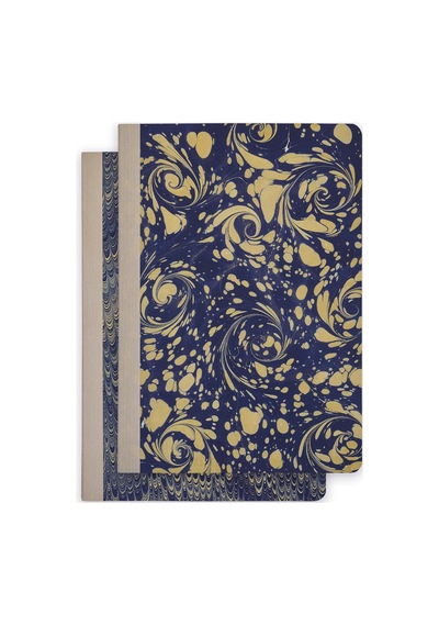 B5 Terzi Dikiş 2'li Set Ebru - Design No 39 & 18 Çok Renkli