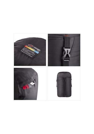 Dreamer Ultralight -32 C Kışlık Kamp Uyku Tulumu Seti - Kırmızı/mavi 2 Adet Kırmızı