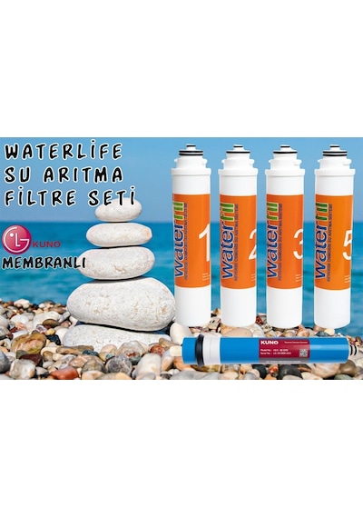 Waterlife Filtre 5 'Li Lg Mebran Set Waterlife Su Arıtma Filtre * 458214545