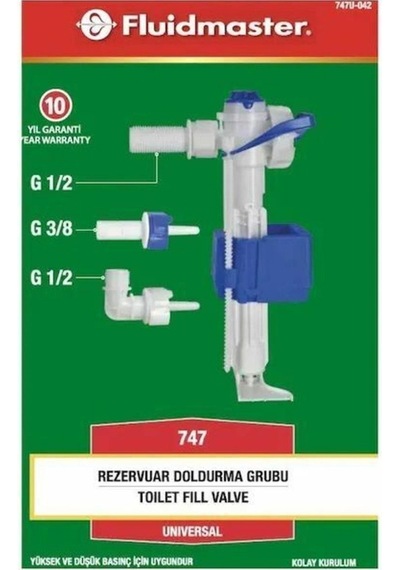 Prestij Gömme Rezervuar Flatörü VitrA Serel Fluidmaster Diğer