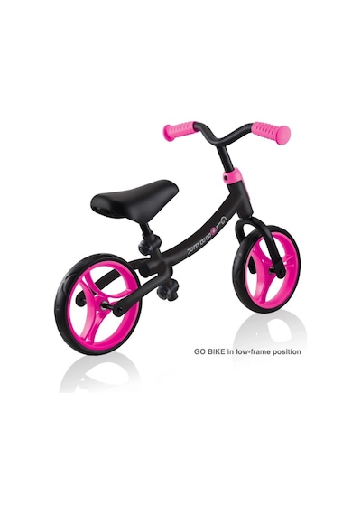 Globber Go Bike Denge Bisikleti Siyah Pembe