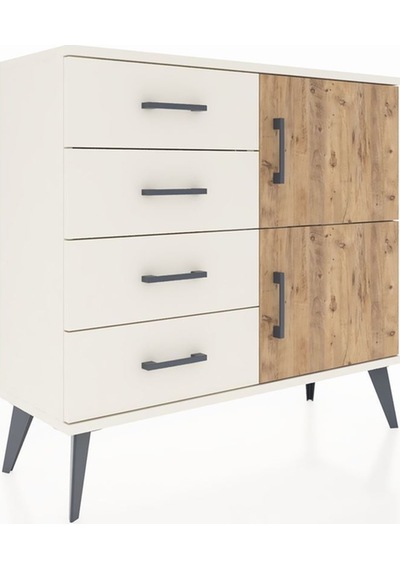 Arges Şifonyer Tek Raflı 4 Çekmeceli 2 Kapaklı 88x30x80 Aytaşı-çam/aytaşı Çam/aytaşı Arges Şifonyer Tek Raflı 4 Çekmeceli 2 Kapaklı 88x30x80 Aytaşı-çam/aytaşı Çam/aytaşı