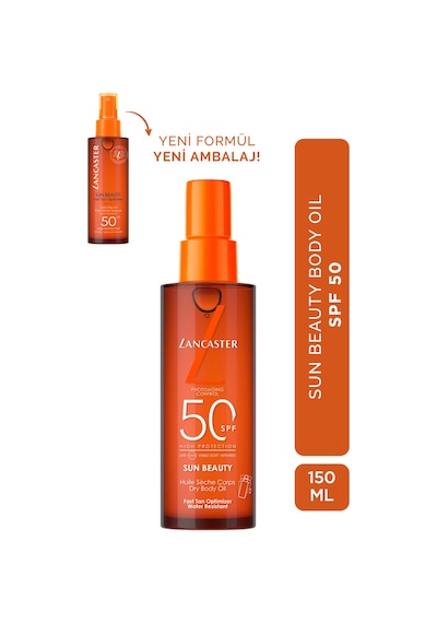 Sun Beauty Besleyici Işıltı Veren Koruyucu Vücut Güneş Yağı Spf 50 150 Ml