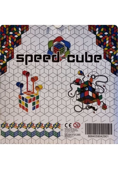 4 Lü Speed Zeka Küpü Akıl Küpü Rübik Küp Seti Fiber 2x2 - 3x3 - Kare 3x3 - 3x3 Anahtarlık