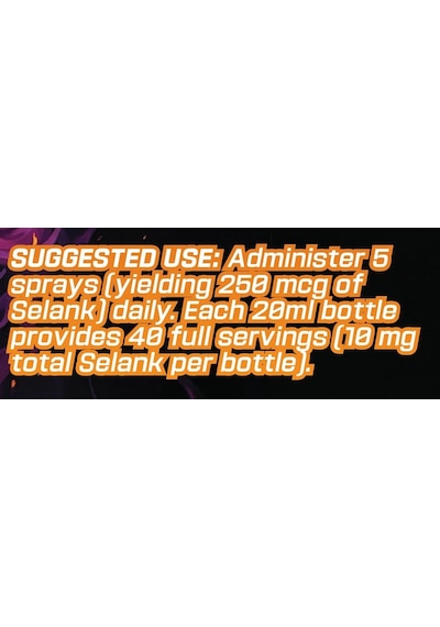 Grımlabs Selank 10mg - 250mcg Per Spray