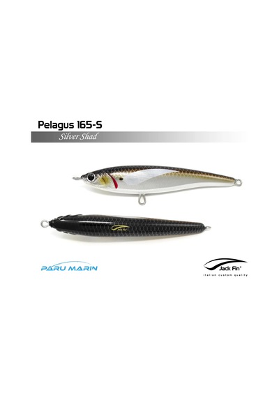 Jack Fin Pelagus 165 S Sahte Yem Silver Shad
