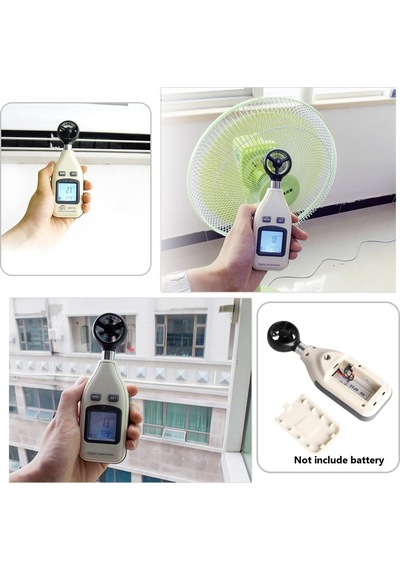Benetech Dijital Elektronik Anemometre Gm816a Beyaz