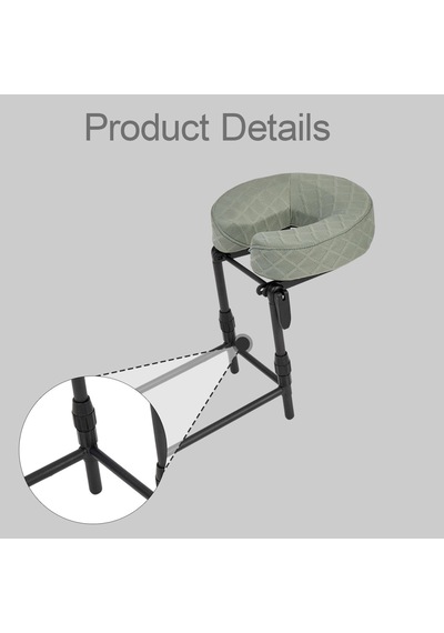 Cirraorive Yastık Masaj Yastığı Tutucusu Kafalık Bakım İçin Ergonomik Ayarlanabilir Baş Ve Yüz Konumlandırma, Masaj Yastığı