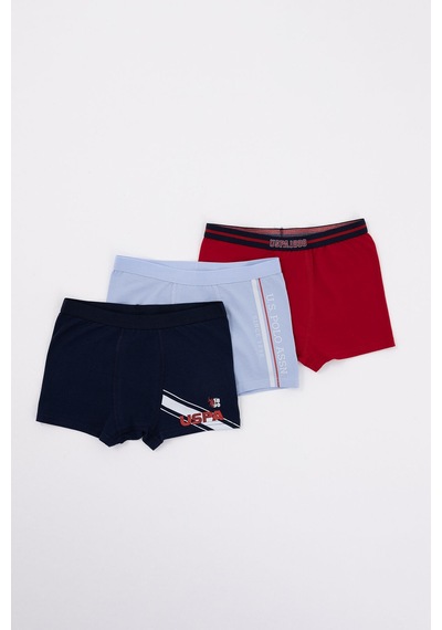 U.s. Polo Assn. Erkek Çocuk Mavi Boxer Mavi