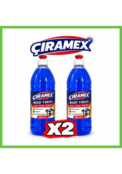 Bezos Çıramex Roşe Jel Yakıt 500 Ml 2 Adet Dmc