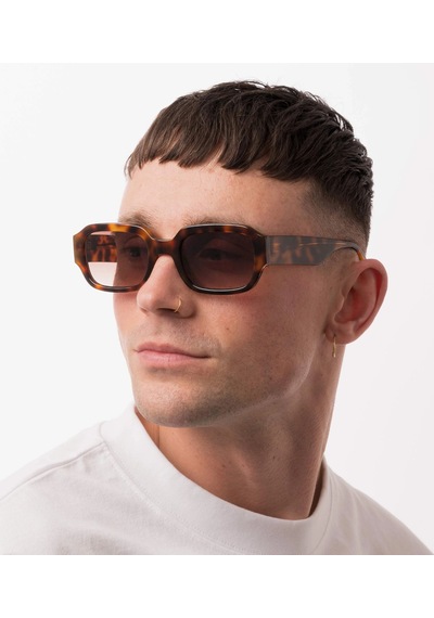 Downey Kahve-kahve Unisex Güneş Gözlüğü Kahverengi