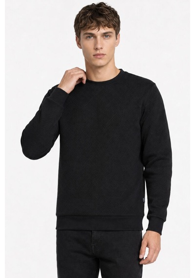 Loft Erkek Sweatshirt Siyah