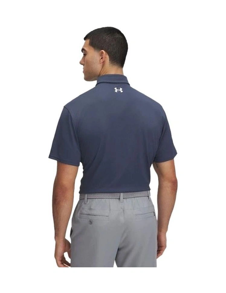 Under Armour T2g Pique Polo Erkek T-shirt 1390123-402 Mavi