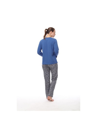 Pijadore 1559 Kadın Uzun Kollu Pijama Takım 001