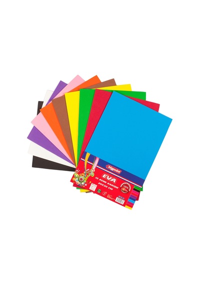 Bigpoint Eva 20x30cm Karışık 10 Renk 1.5mm 10'lu Paket
