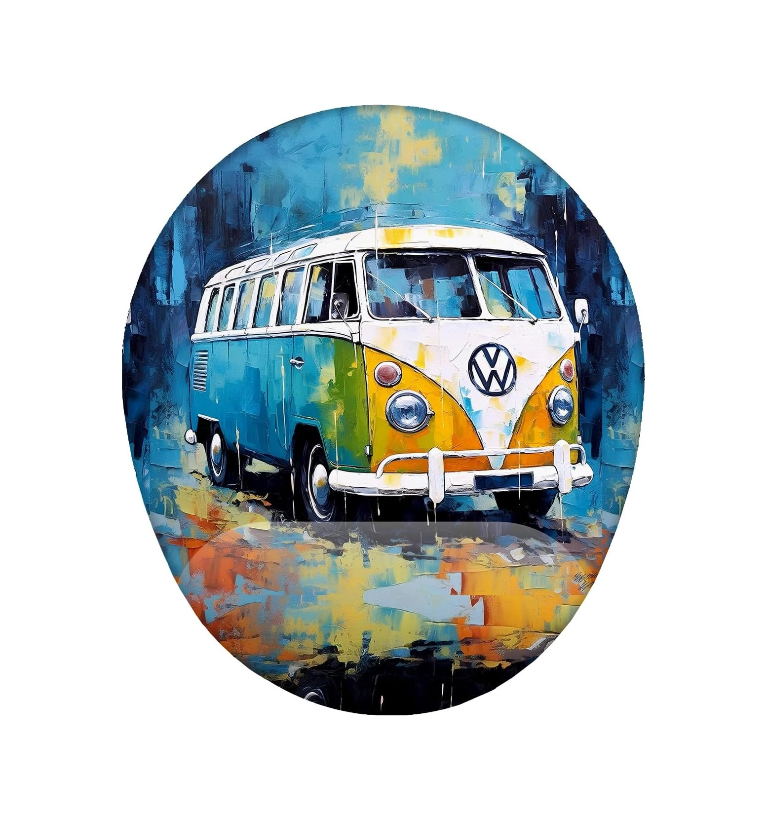 Retro Minibüs Mouse Pad