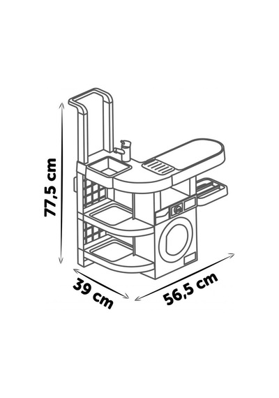 Smoby Rowenta Wash&clean Laundry Oyun Seti 330327