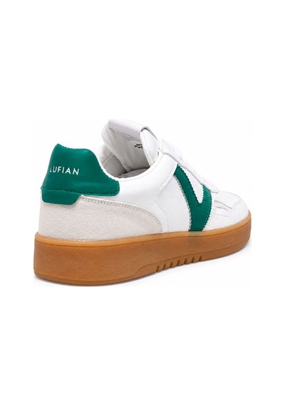 Lufian 121230058 Elsa Deri Unisex Sneaker Ayakkabı Yeşil