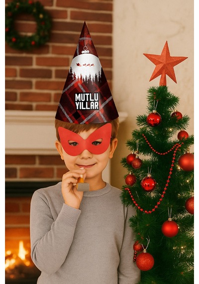 Waldern Premium Kotyon Set 20 Adet Maske-düdük-şapka 20li Set