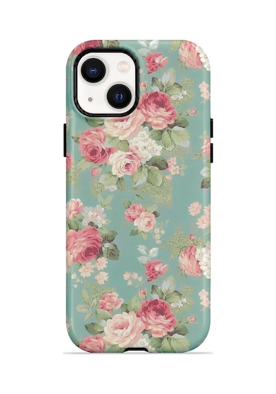 Velvoria Valestra Mint Pembe Gül Apple iPhone Uyumlu 15 Darbe Korumalı Kılıf Valestra Select - Mint Pembe Gül