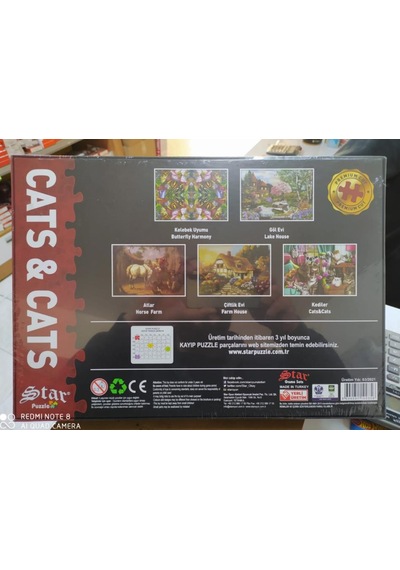 Star 1000 Parça Puzzle Butterfly Harmony Kelebek Uyumu