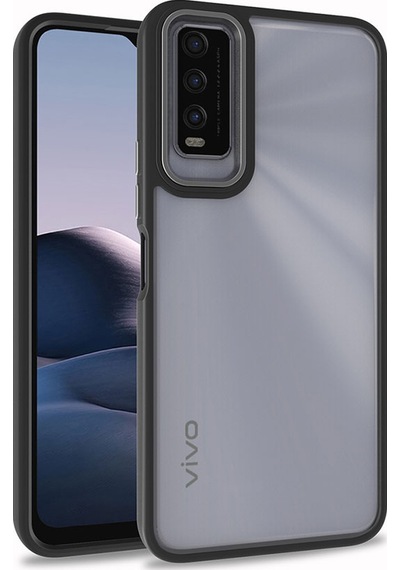 Ardemix Vivo Y11s Kılıf Flora Kapak - Kırmızı Kirmizi