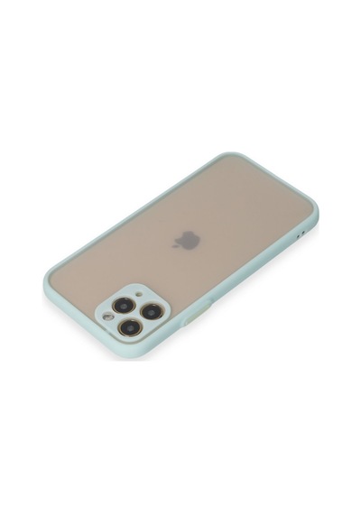 Apple iPhone  Uyumlu  11 Pro Kılıf Montreal Silikon Kapak - Turkuaz