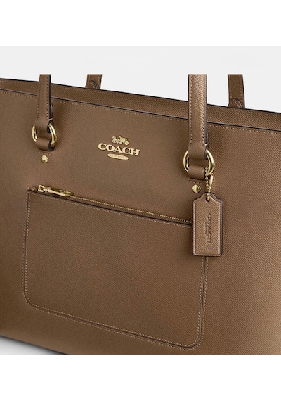 Coach Station Tote Bag Kadın Çanta Vizon