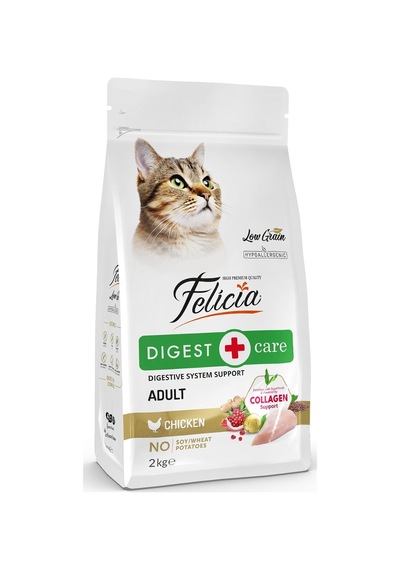 Az Tahıllı 2 Kg Yetişkin Tavuklu Hypoallergenic Kedi Maması