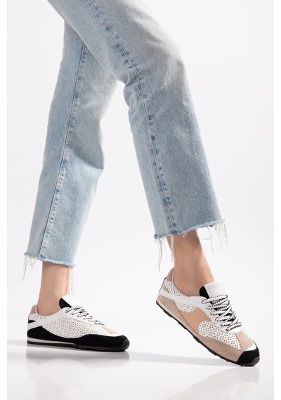 Suins Olven Model Günlük Kadın Spor Ayakkabı Sneaker Ten