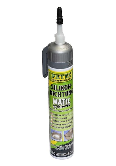 Silikon Mastik Yüksek Isı Siyah 97720 Petec Siyah