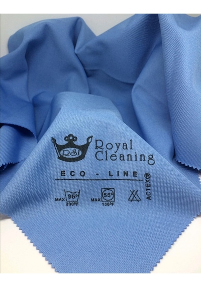 Royal Sales Ultra Mikrofiber Temizlik Cam Bezi Mavi 40 x 50 CM
