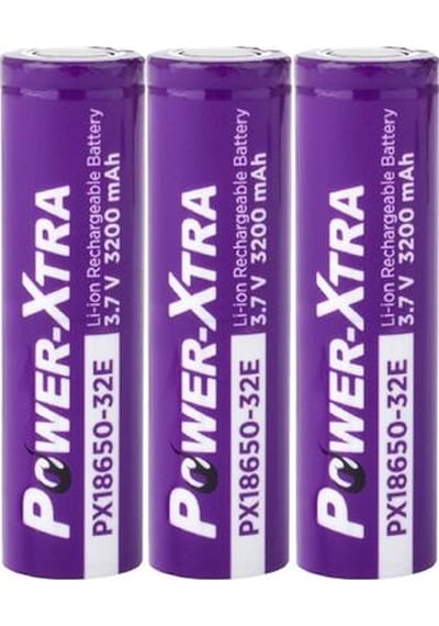 Power-xtra Px18650-32e - 3.7v 3200 Mah 3c 3 Lü