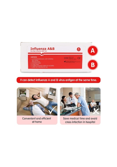 Wondfo İnfluenza A Ve B Test Kiti 5 Test